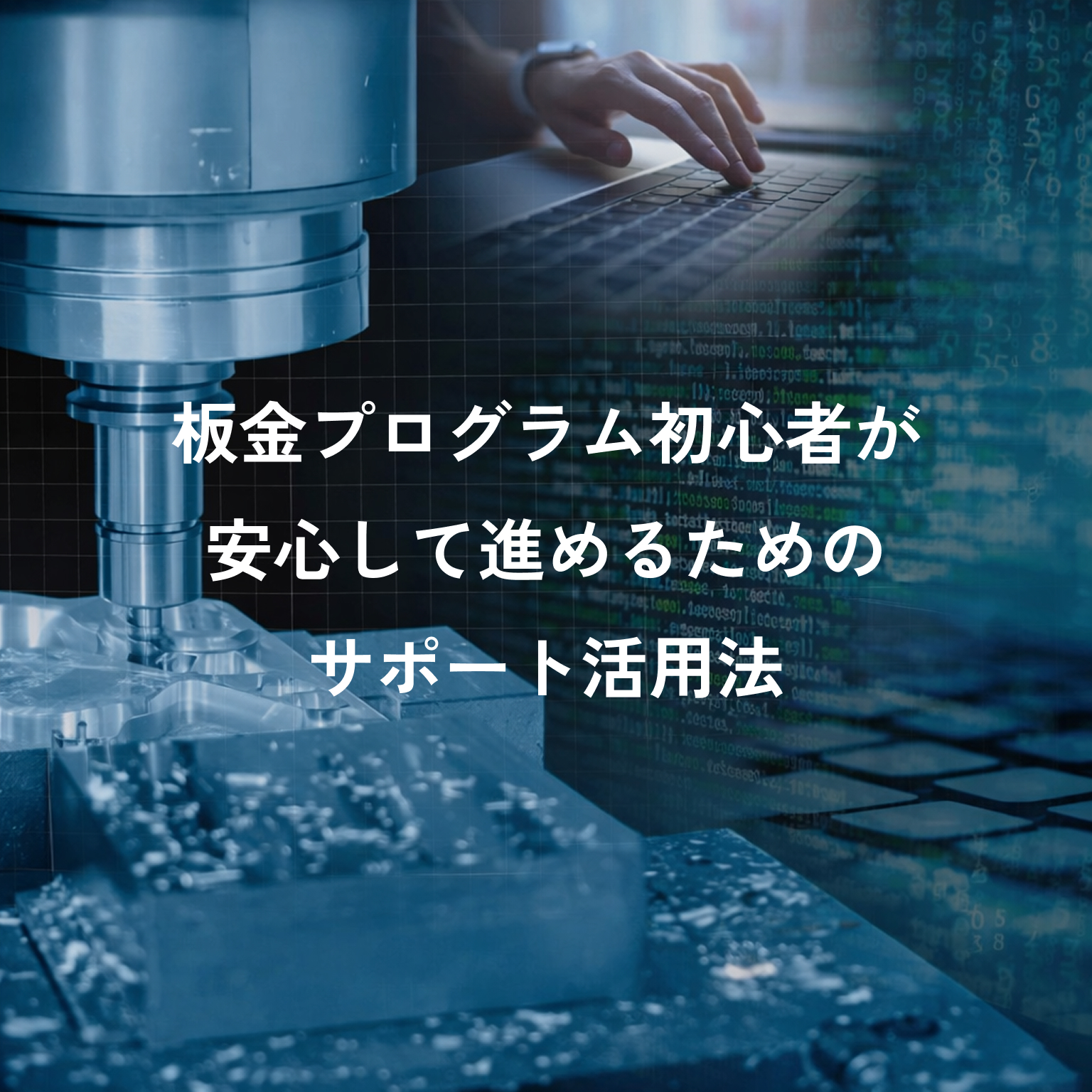 板金プログラム初心者が安心して進めるためのサポート活用法