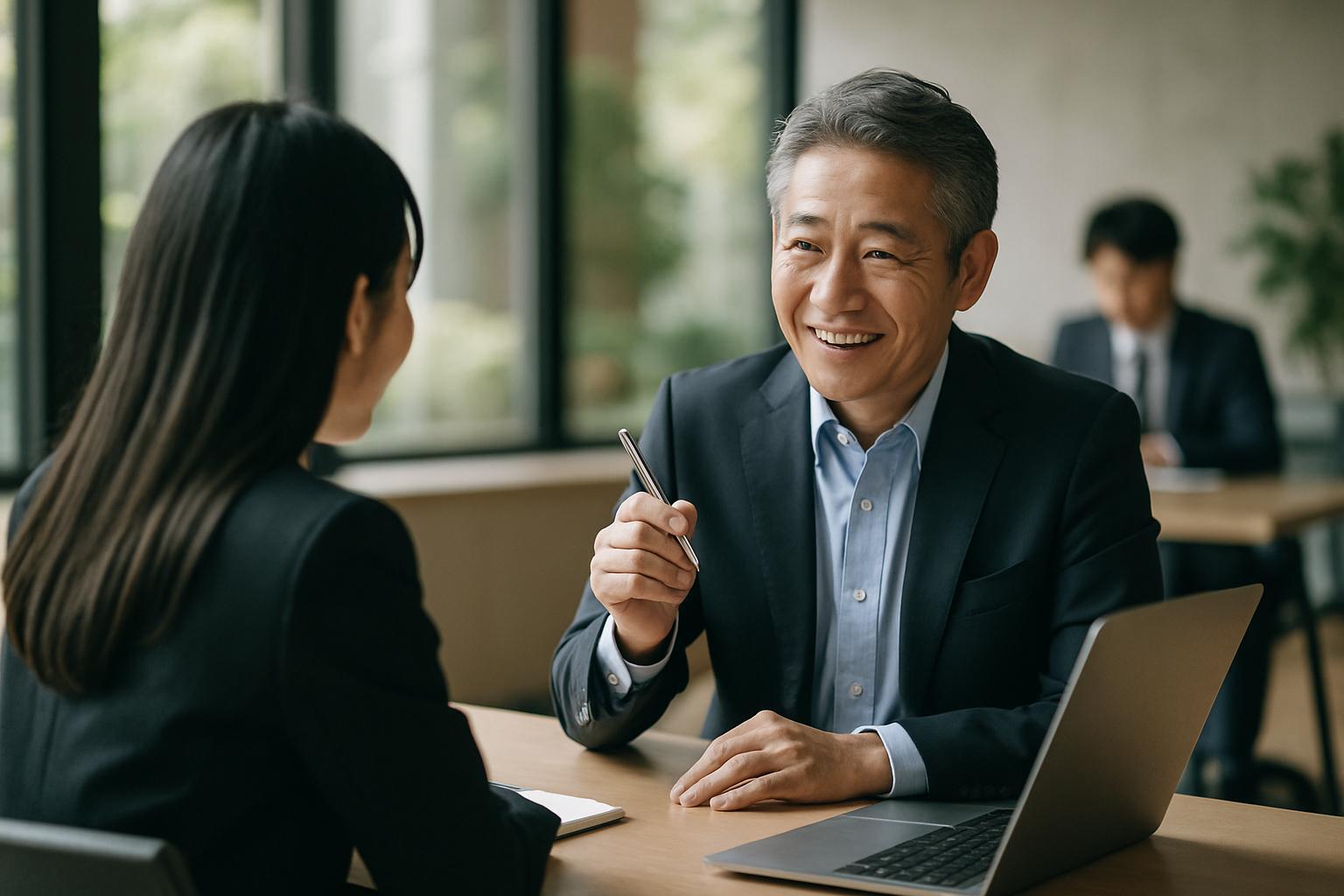 キャリア支援と成長機会の提供の背景イメージ